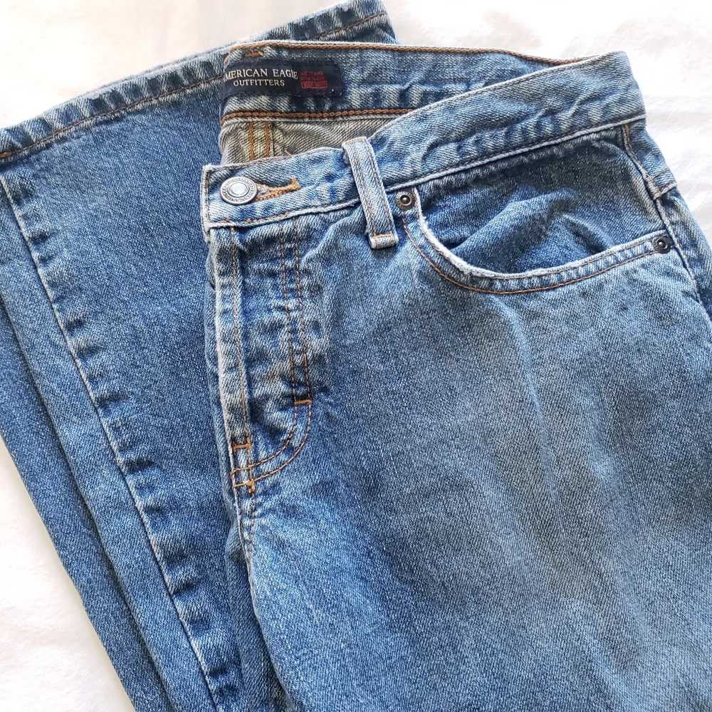 American Eagle Outfitters 6 Long, Blue 👖 Jeans. - Picture 11 of 14